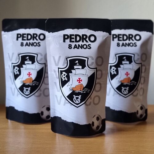 Saco Zip Lock 10x17 Lembrancinha VASCO