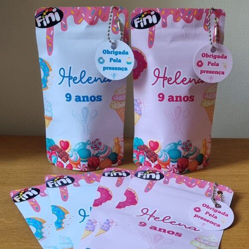Saco Zip Lock 10x17 Lembrancinha Confeitaria