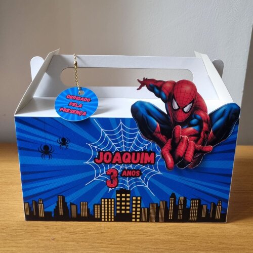 Maleta Homem aranha Lembrancinha