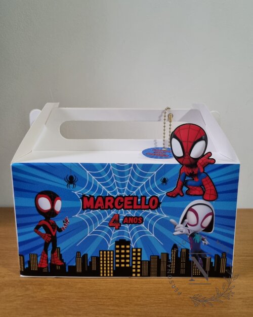 Maleta Homem aranha baby Lembrancinha
