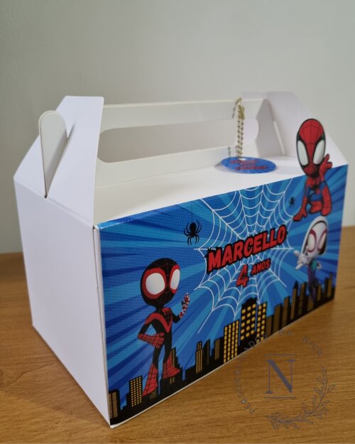 Maleta Homem aranha baby Lembrancinha
