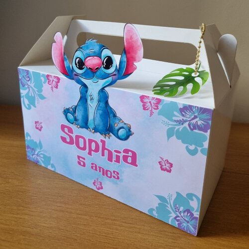 Maleta Stitch Lembrancinha