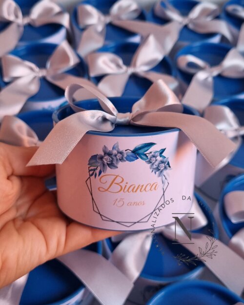 Lembrancinha 15 anos tubolata 5x8