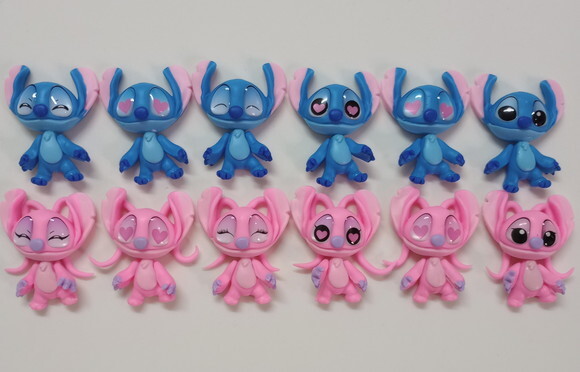 Aplique Stich em Biscuit
