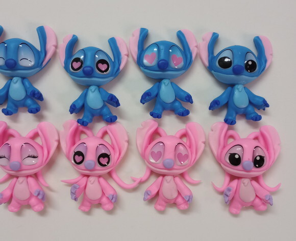 Aplique Stich em Biscuit