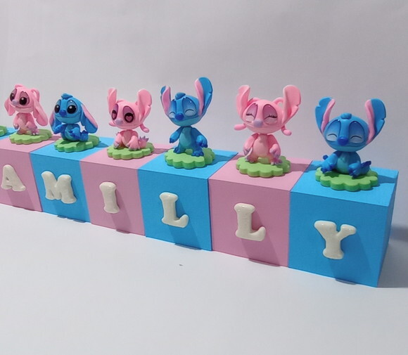 Cubos Stich em Biscuit