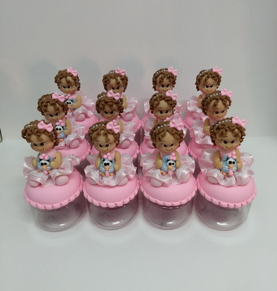 Lembrancinha galinha pintadinha candy color
