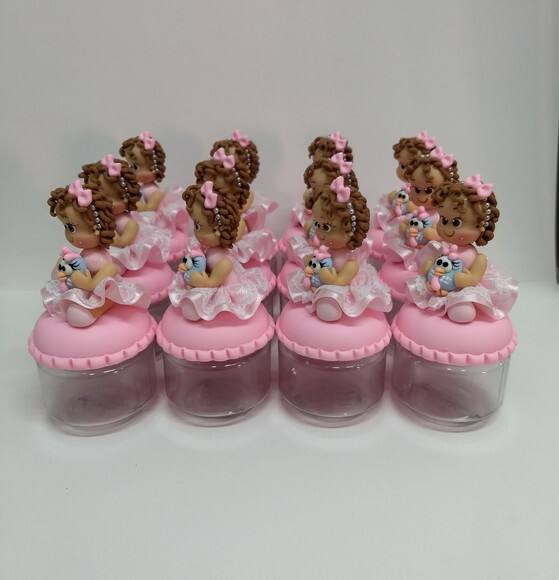Lembrancinha galinha pintadinha candy color