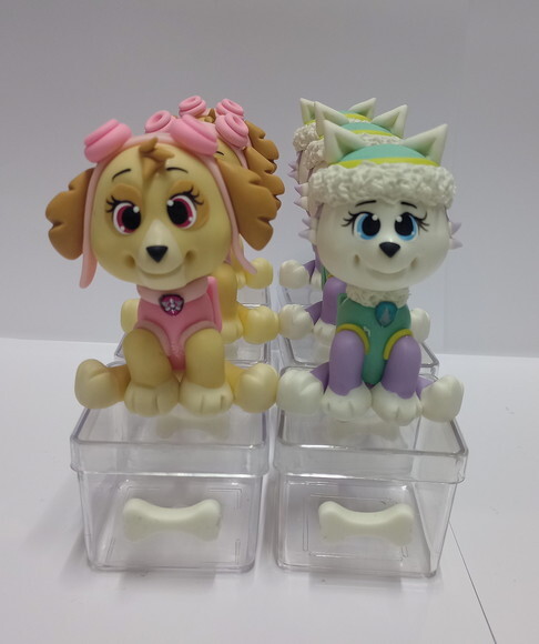 Lembrancinhas Patrulha Canina em Biscuit