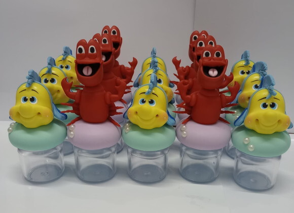 Lembrancinhas Pequena Sereia em Biscuit