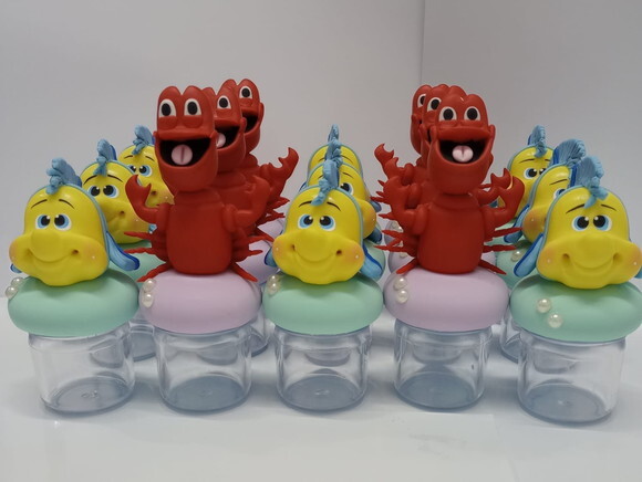 Lembrancinhas Pequena Sereia em Biscuit