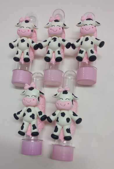Lembrancinhas Vaquinha em Biscuit