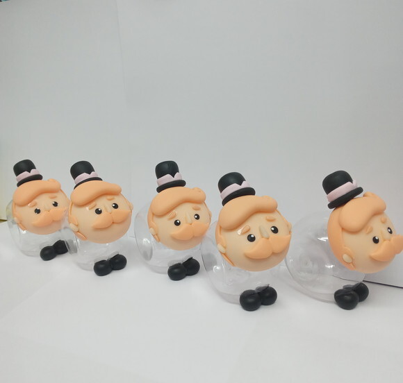 Mini Baleiro Bita Em Biscuit