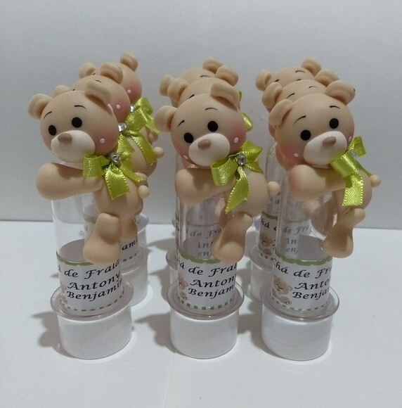Mini Tubete tema ursinho