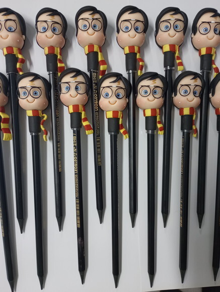 Ponteira de Lápis Harry Potter em Biscuit