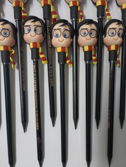 Ponteira de Lápis Harry Potter em Biscuit