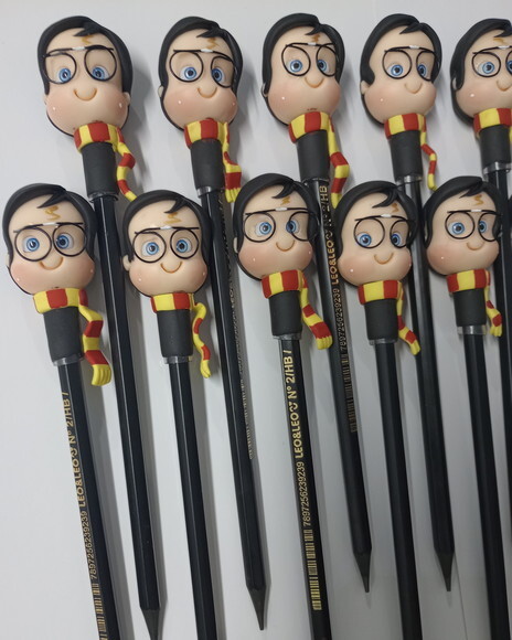 Ponteira de Lápis Harry Potter em Biscuit