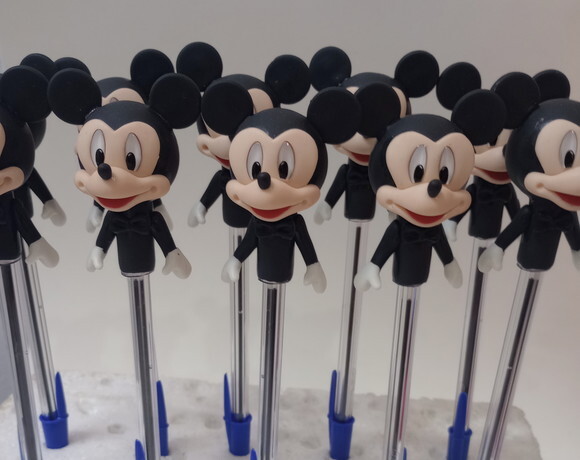 Ponteira de Lápis Minnie Noiva em Biscuit