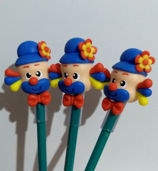 Ponteira de Lápis Patati em Biscuit