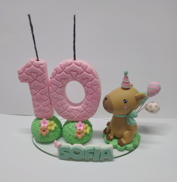 Topo de Bolo Capivara
