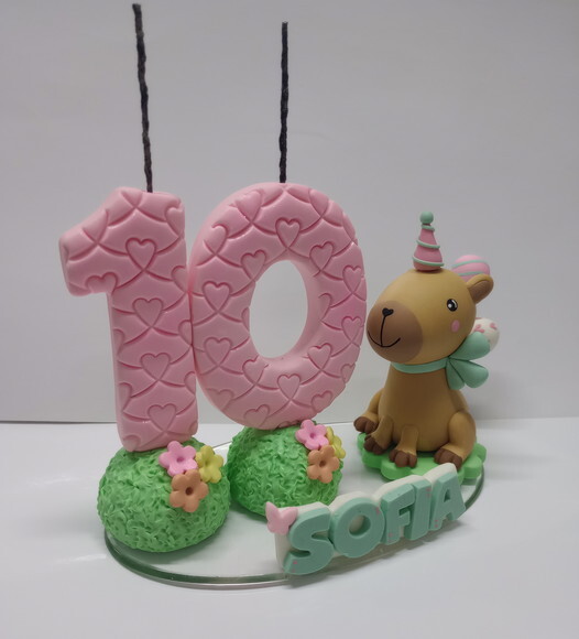 Topo de Bolo Capivara