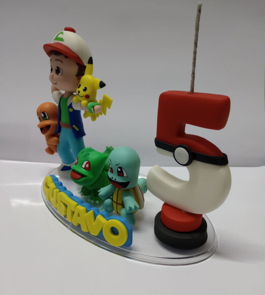 Topo de Bolo Pokémon