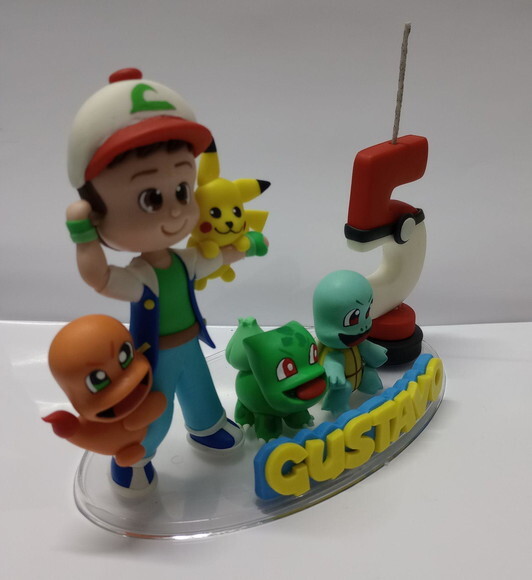 Topo de Bolo Pokémon