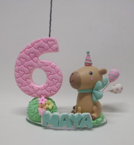 Vela Decorada Capivara