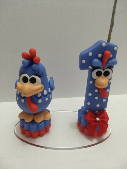Vela galinha pintadinha