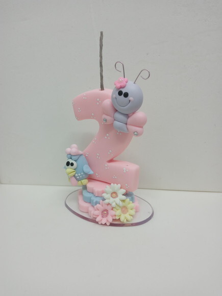 Vela Galinha Pintadinha Candy Color