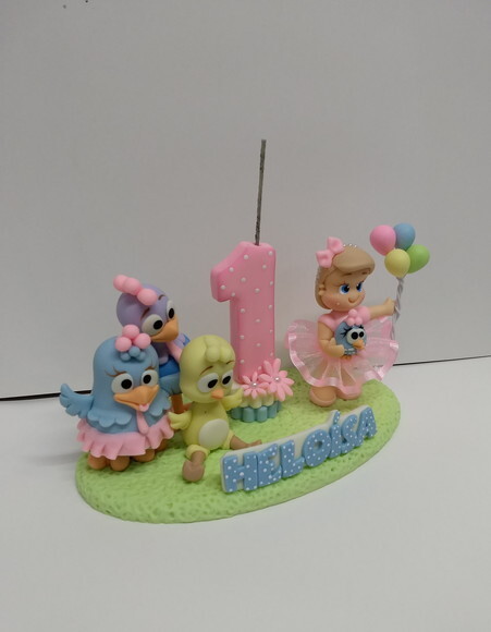 Vela Galinha Pintadinha Candy Color