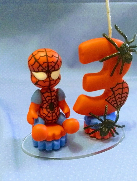 Vela homem aranha