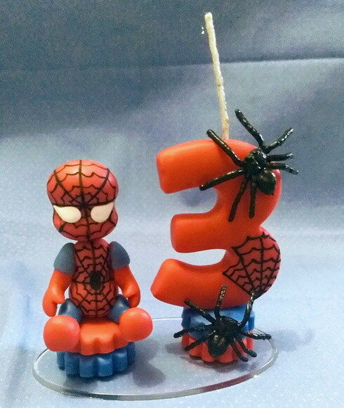 Vela homem aranha