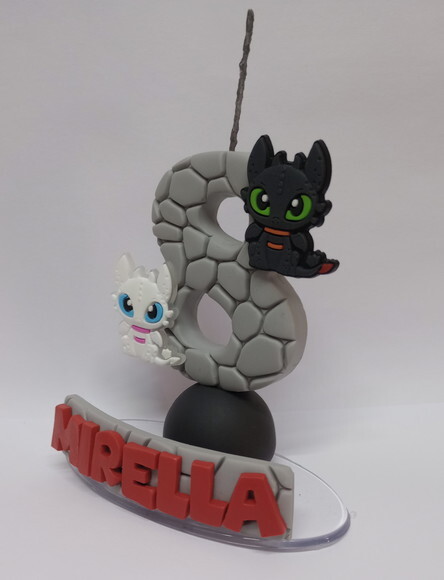 Vela Tema Como Treinar Seu Dragão