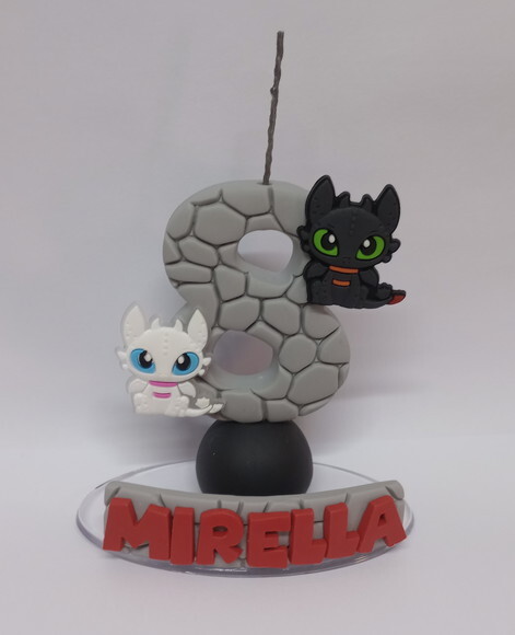 Vela Tema Como Treinar Seu Dragão