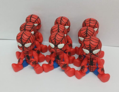 Aplique Homem Aranha em Biscuit