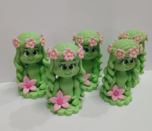 Apliques Moana em Biscuit