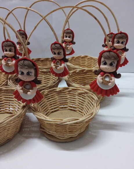 Cesta Chapeuzinho Vermelho