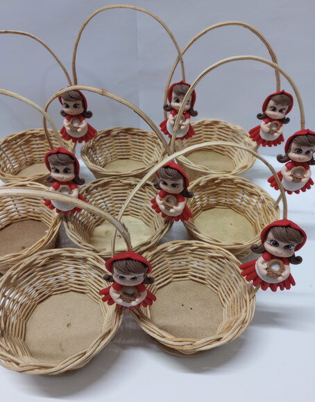Cesta Chapeuzinho Vermelho