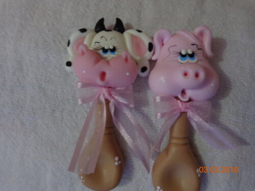 Colher de pau fazendinha
