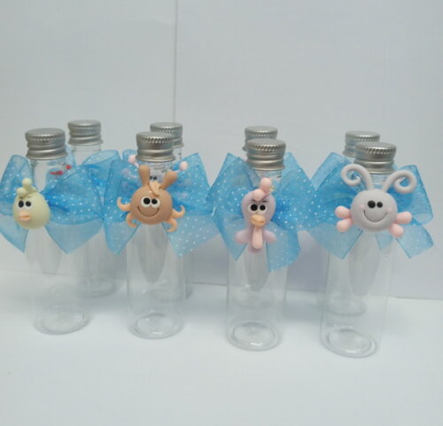 Garrafinha Tema Galinha Pintadinha Candy Color