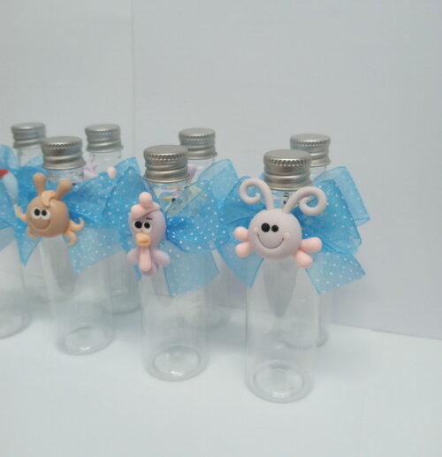 Garrafinha Tema Galinha Pintadinha Candy Color