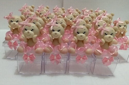 Lembrancinha de ursinha bailarina