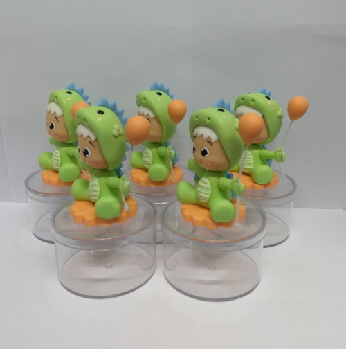 Lembrancinha Dinobaby em Biscuit