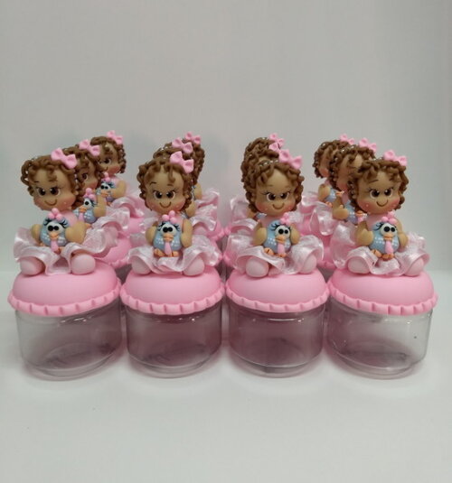 Lembrancinha galinha pintadinha candy color