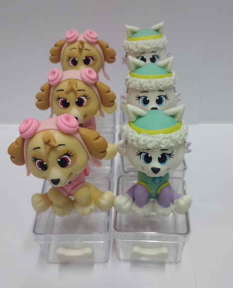 Lembrancinhas Patrulha Canina em Biscuit