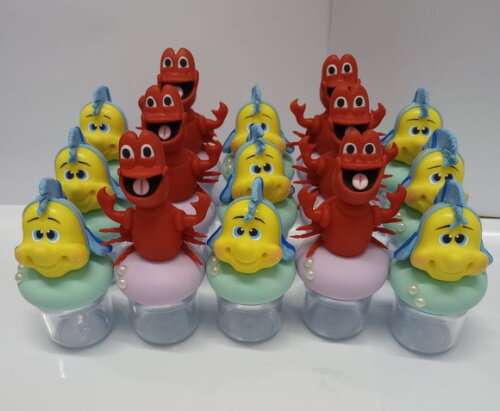 Lembrancinhas Pequena Sereia em Biscuit