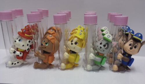 Lembrancinhas Tubete Patrulha Canina em Biscuit