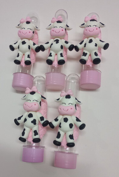 Lembrancinhas Vaquinha em Biscuit