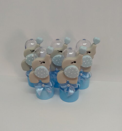 Mini tubete elefantinho em biscuit